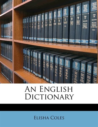 Couverture_An English Dictionary