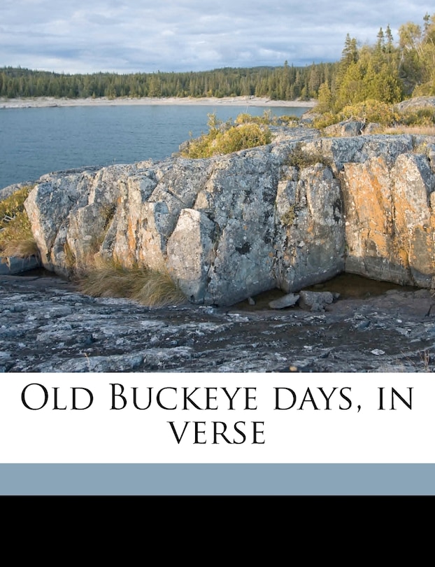 Front cover_Old Buckeye Days, In Verse