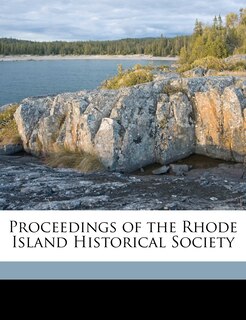 Front cover_Proceedings of the Rhode Island Historical Society Volume 12