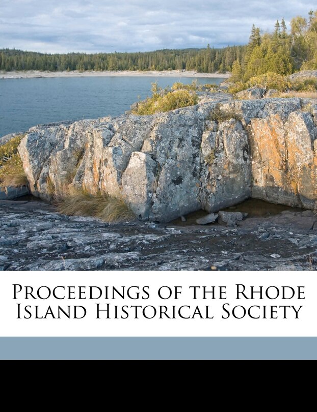 Front cover_Proceedings of the Rhode Island Historical Society Volume 12