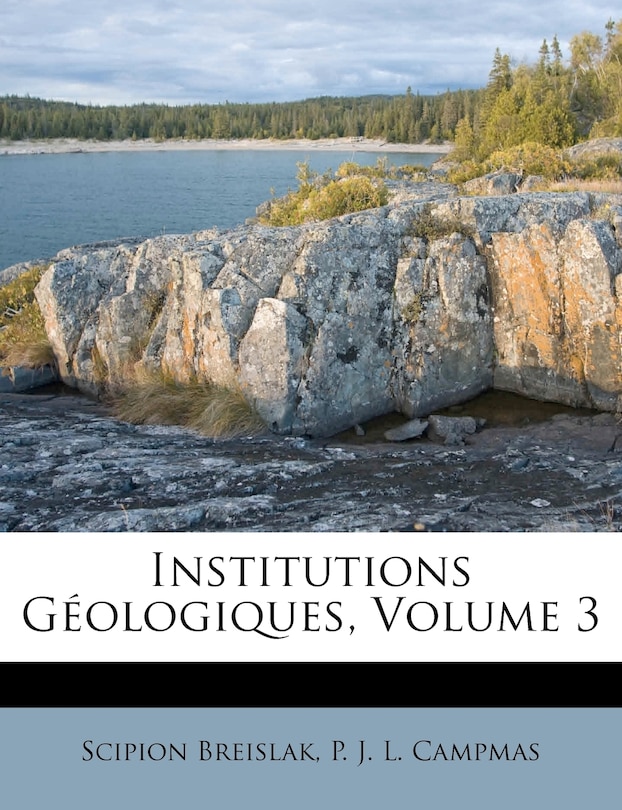 Front cover_Institutions Géologiques, Volume 3