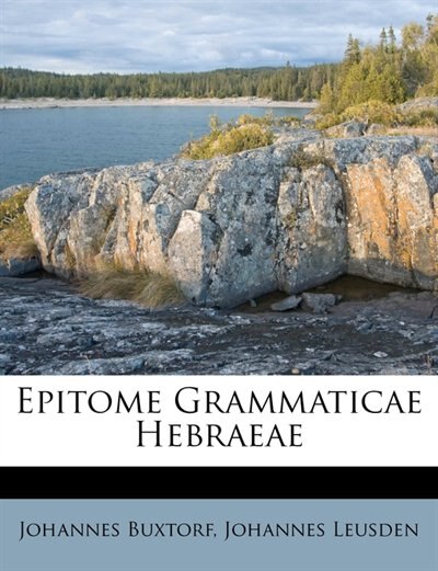 Front cover_Epitome Grammaticae Hebraeae