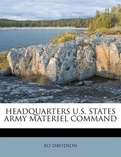 Couverture_Headquarters U.s. States Army Materiel Command