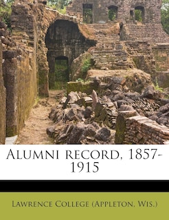 Front cover_Alumni Record, 1857-1915