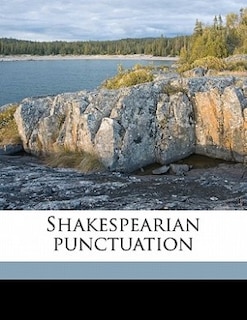 Front cover_Shakespearian Punctuation