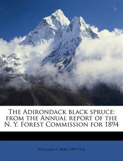 Front cover_The Adirondack Black Spruce