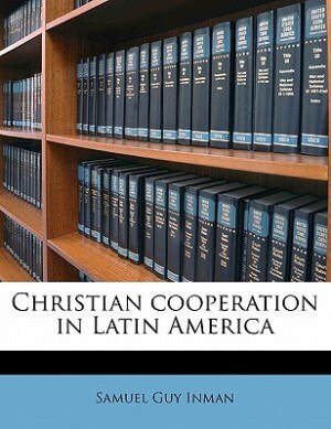 Front cover_Christian Cooperation In Latin America