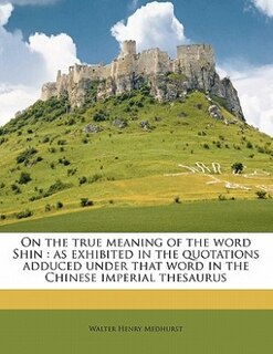Front cover_On The True Meaning Of The Word Shin