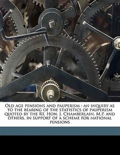 Front cover_Old Age Pensions And Pauperism