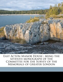 Front cover_East Acton Manor House