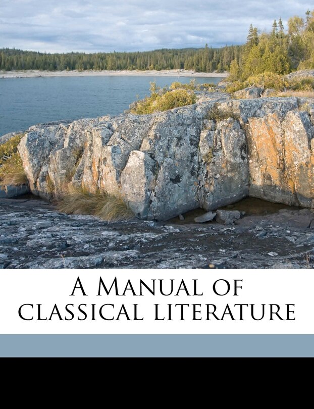 Front cover_A Manual Of Classical Literature