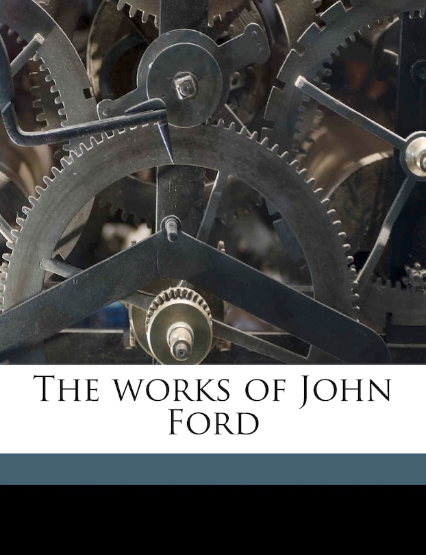 Front cover_The Works Of John Ford