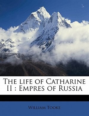 Front cover_The Life Of Catharine Ii
