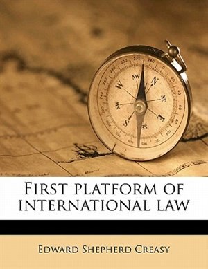 Couverture_First Platform Of International Law