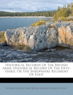 Front cover_Historical Records Of The British Army