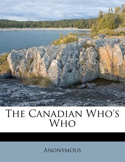 Couverture_The Canadian Who's Who