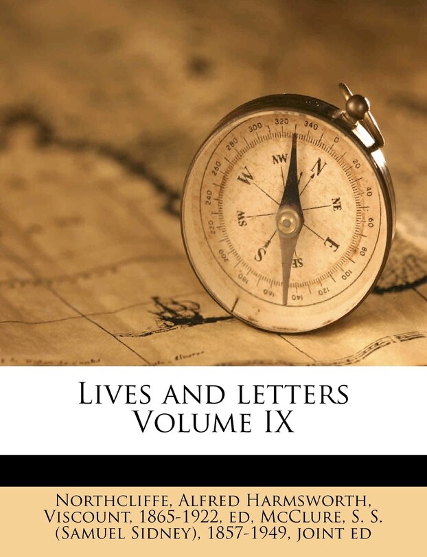 Couverture_Lives And Letters Volume Ix