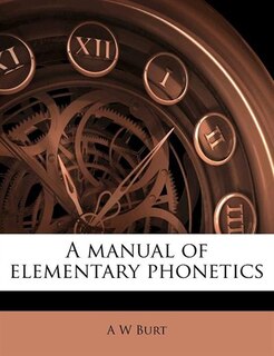 Front cover_A Manual Of Elementary Phonetics