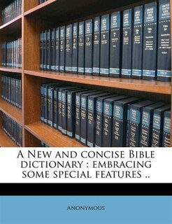 Couverture_A New And Concise Bible Dictionary