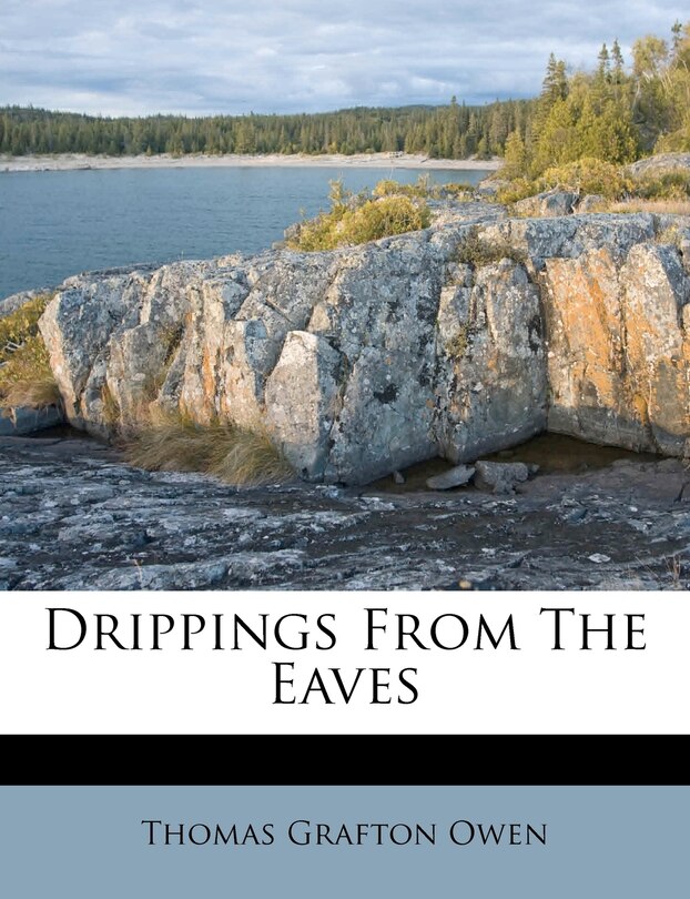 Couverture_Drippings From The Eaves