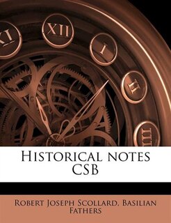 Couverture_Historical Notes Csb