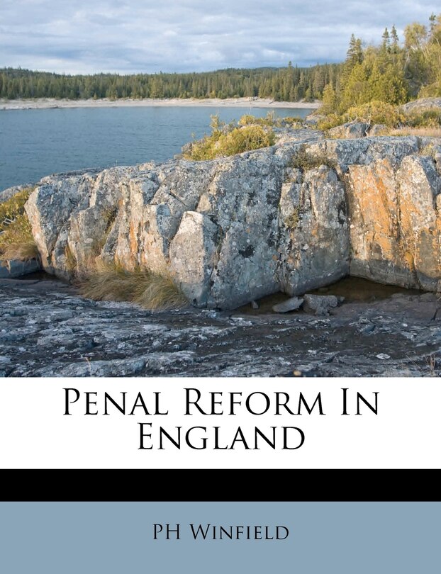 Front cover_Penal Reform In England