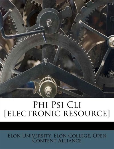 Phi Psi Cli [electronic Resource]