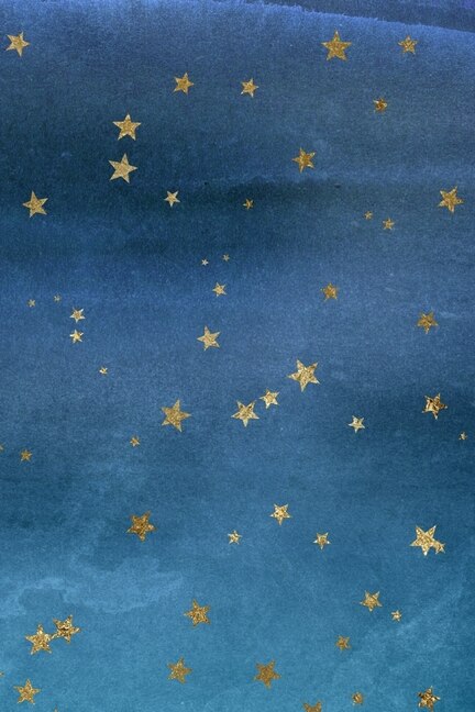Starry Painted Skies Composition Notebook - Small Unruled Notebook - 6x9 Blank Notebook (softcover Journal / Notebook / Sketchbook / Diary)