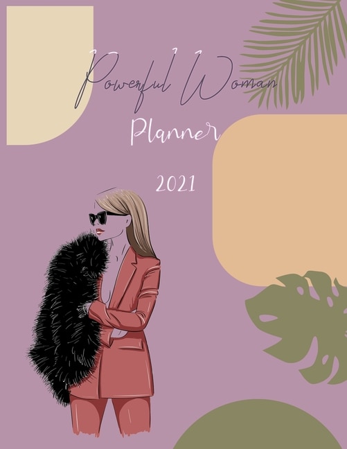 Front cover_Powerful Woman Planner 2021
