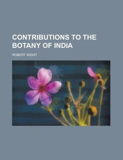 Front cover_Contributions to the botany of India