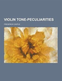Front cover_Violin Tone-Peculiarities