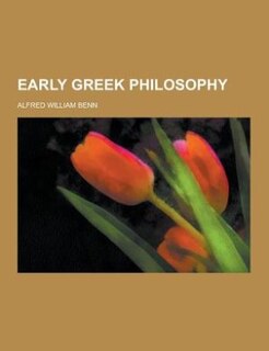 Front cover_Early Greek philosophy