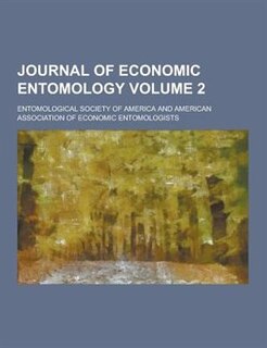 Front cover_Journal of Economic Entomology Volume 2