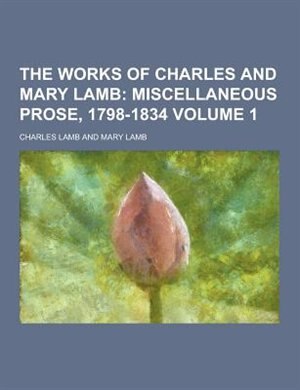 Front cover_The Works of Charles and Mary Lamb Volume 1