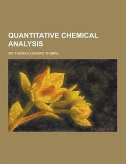 Quantitative Chemical Analysis