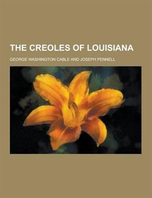 Couverture_The Creoles of Louisiana