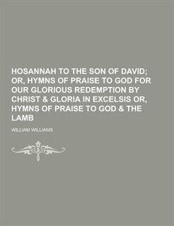 Front cover_Hosannah to the Son of David