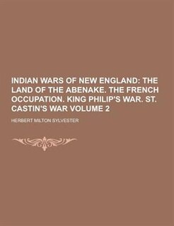 Couverture_Indian Wars of New England Volume 2
