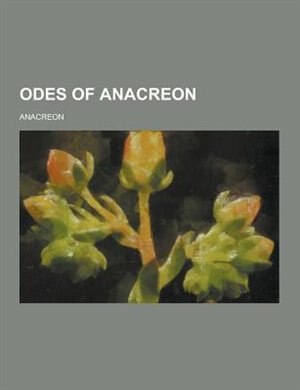 Front cover_Odes of Anacreon