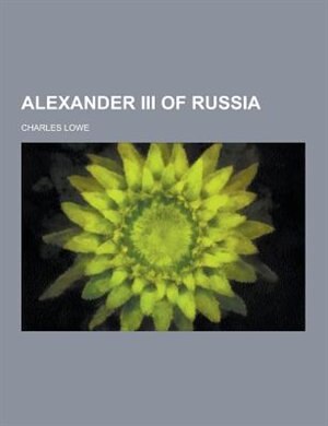 Front cover_Alexander III of Russia