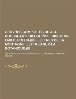 Oeuvres Completes de J. J. Rousseau (6)