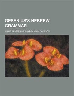 Couverture_Gesenius's Hebrew Grammar