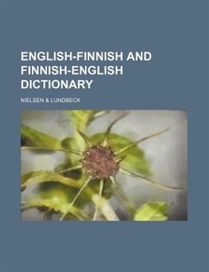 Front cover_English-Finnish and Finnish-English Dictionary