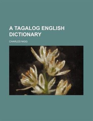 Couverture_A Tagalog English Dictionary