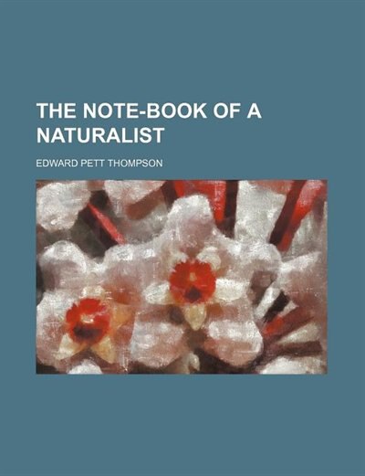 Couverture_The Note-Book of a Naturalist
