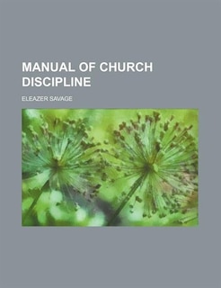 Front cover_Manual of Church Discipline