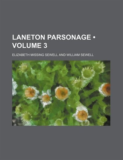 Couverture_Laneton parsonage (Volume 3)