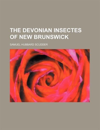 Front cover_The Devonian insectes of New Brunswick