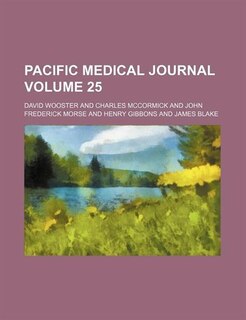 Couverture_Pacific medical journal Volume 25