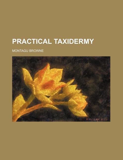 Front cover_Practical taxidermy